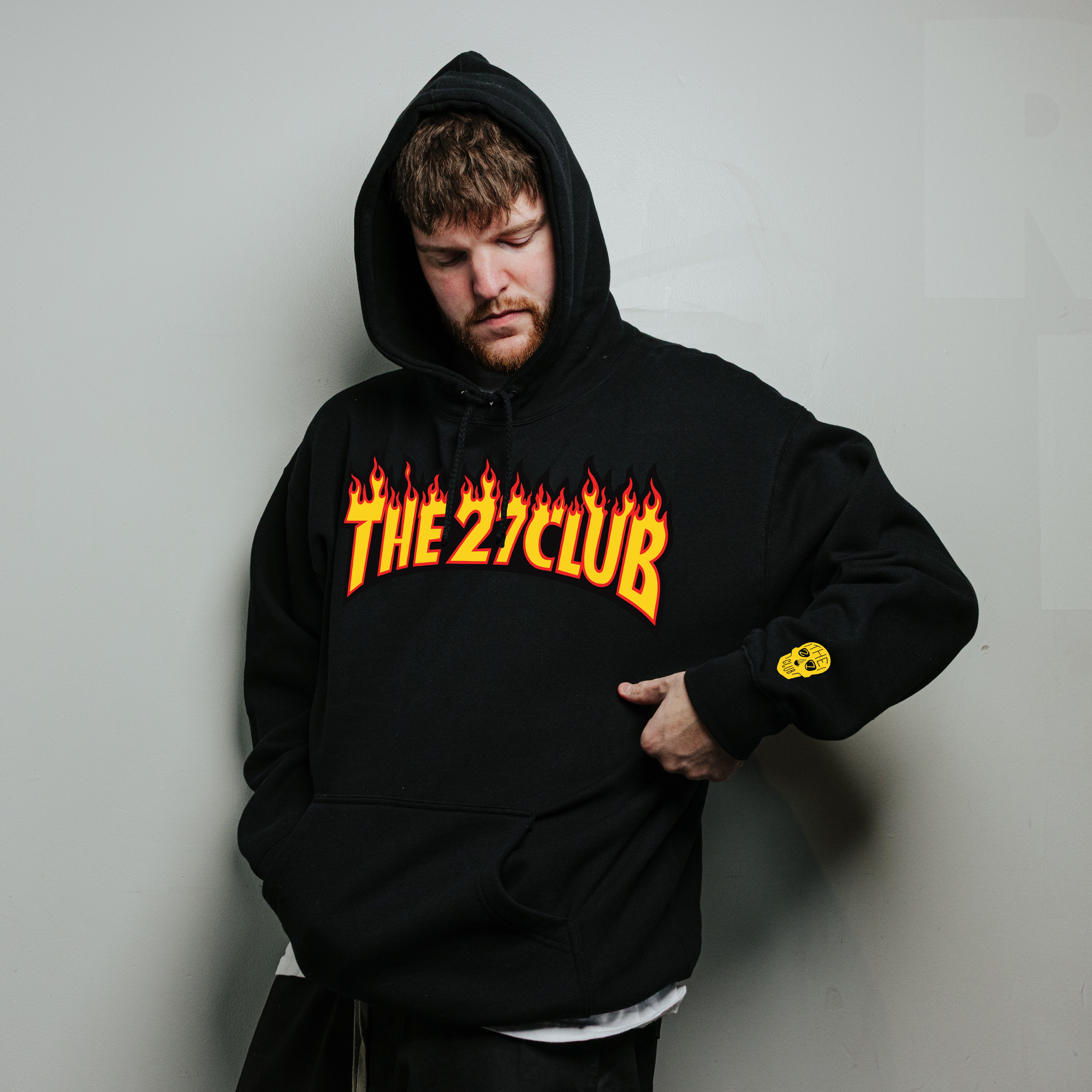 DRIPPIN イヒョプ カフェイベント ポラロイド Coffee or Die Hoodie – 27 Club Coffee LLC