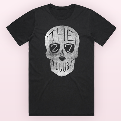 Black Skull Logo T-Shirt