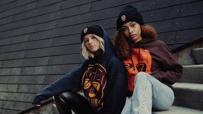 27 Club Coffee Official Merchandise. Slouchy knit beanie and OH team inspired merch.