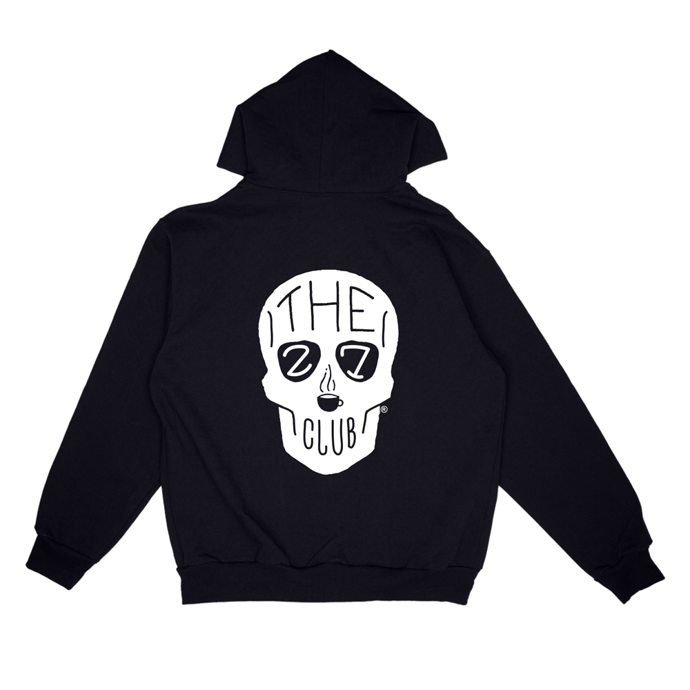 Skull Logo Zip up Hoodie