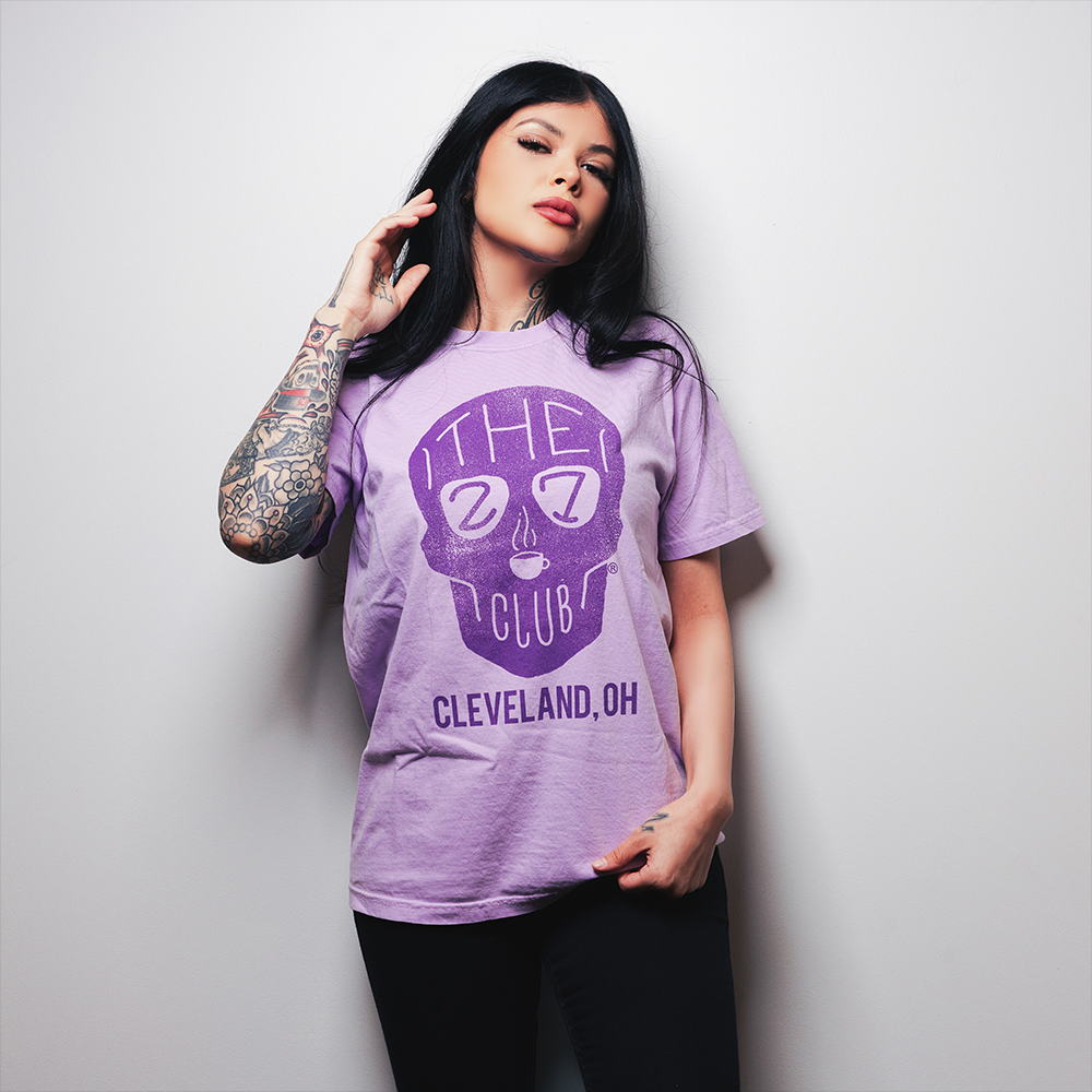Sleep When You're Dead Orchid T-Shirt