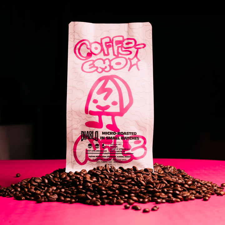 Emo Nite Diablo Whole Beans – 27 Club Coffee LLC