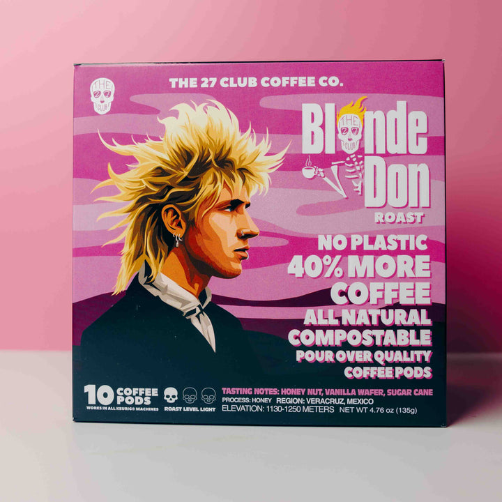 Blonde Don Coffee Pods – 27 Club Coffee LLC