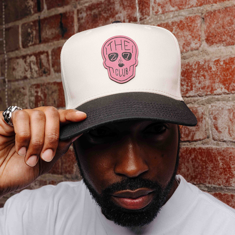 Pink Skull Snapback – 27 Club Coffee LLC