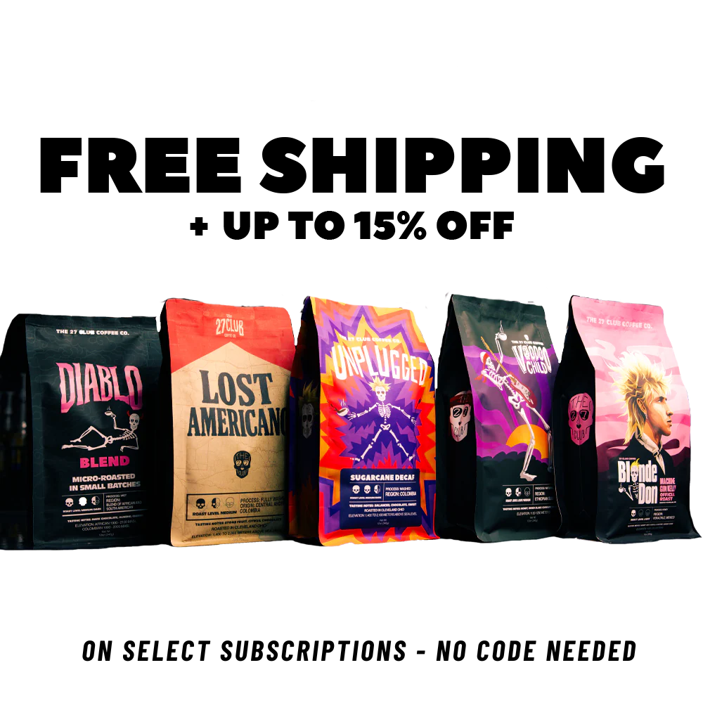 27 Club Coffee - Menu – 27 Club Coffee LLC