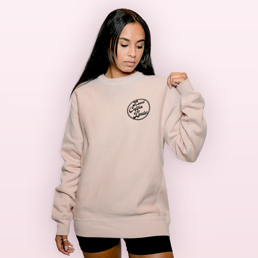 27 Club Pink Crewneck Sweatshirt – 27 Club Coffee LLC