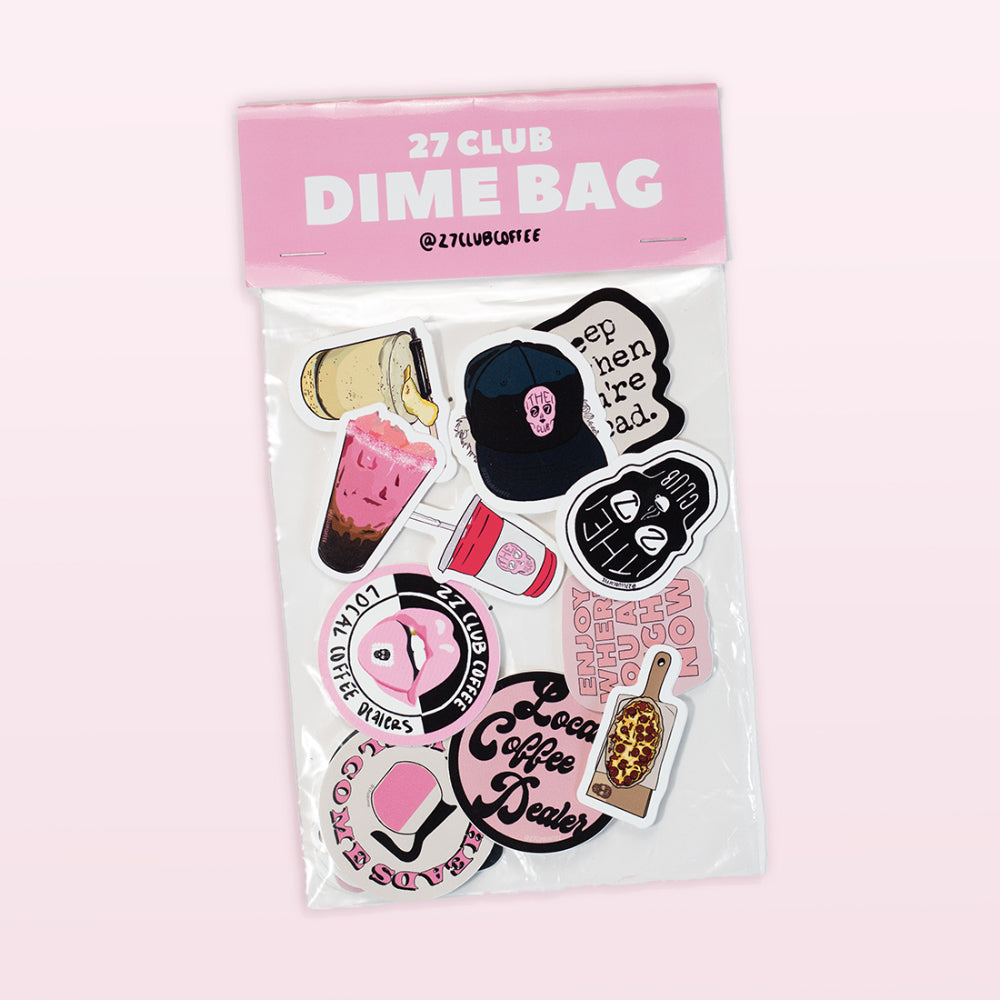 Dime Bag Sticker Set