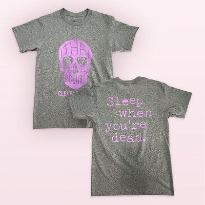 Sleep When You're Dead Lavender T-Shirt