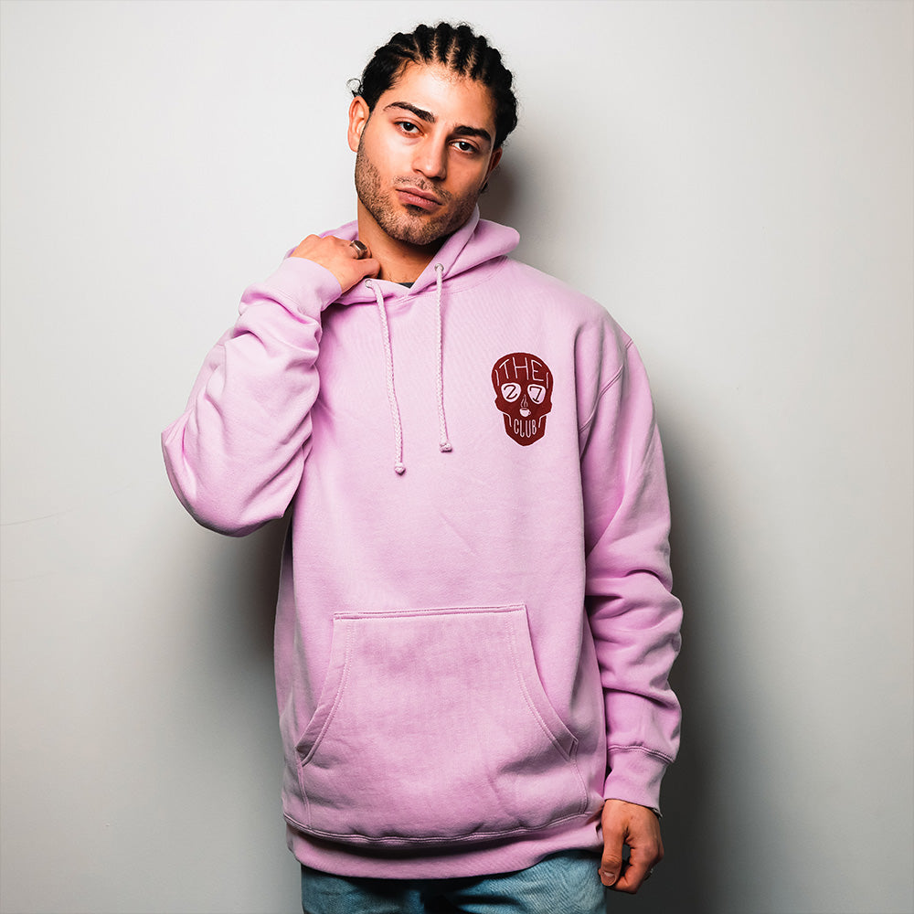 Love yourself pink hoodie sale